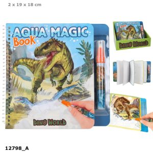 Dino World Magisk Vandmalebog