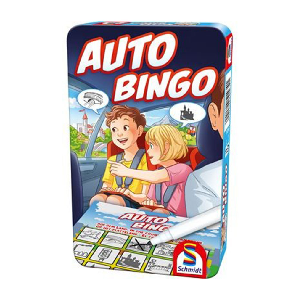 Bil Bingo rejsespil