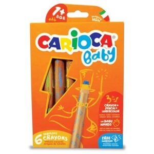 Carioca Baby Farveblyant/farvekridt 3in1