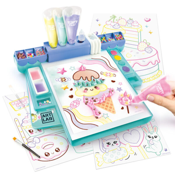 Art Lab Fluffy tegne studio - Billede 3