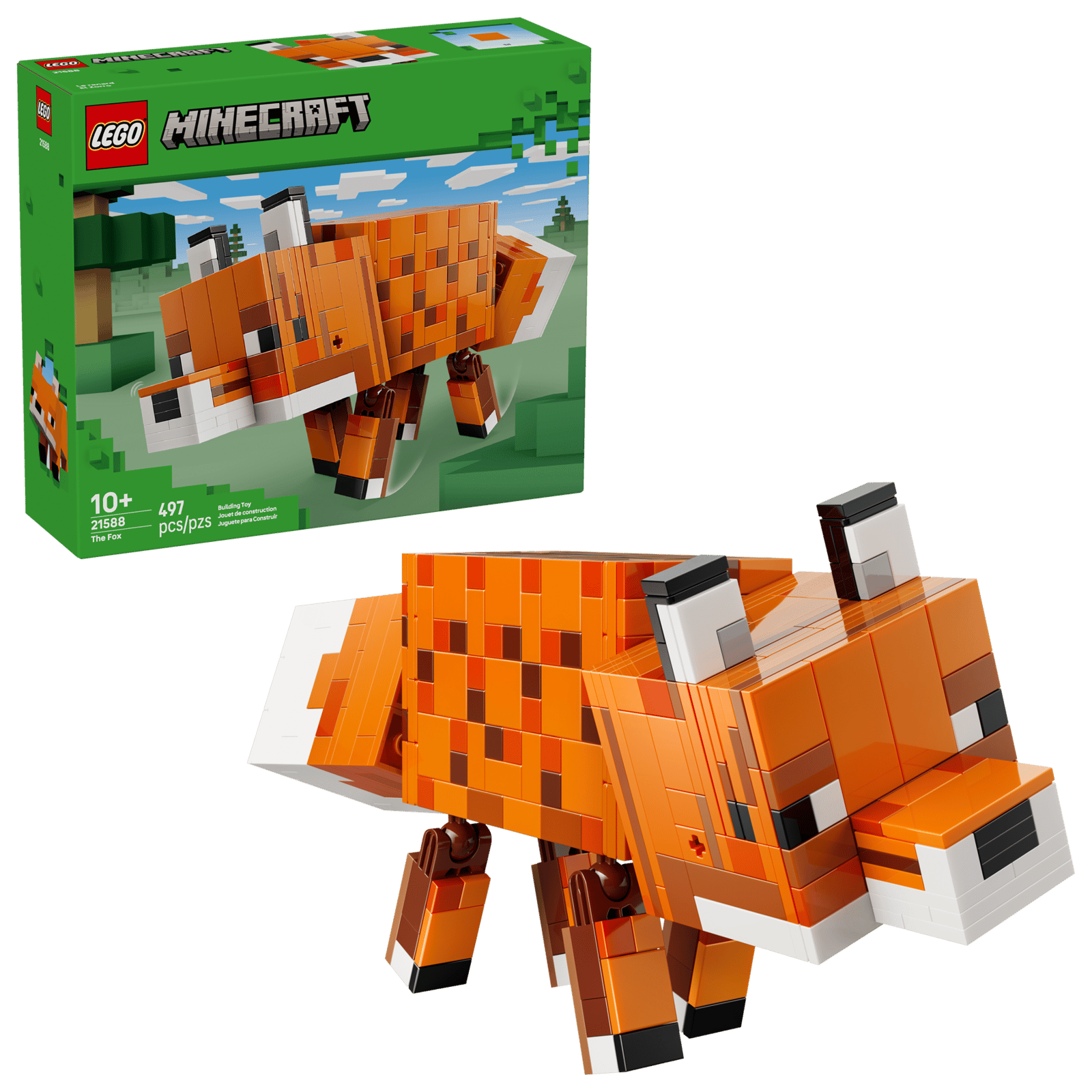 Lego Minecraft Ræven 21588