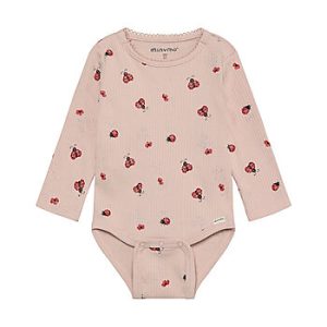 Minymo Baby Bodystocking, mariehøne