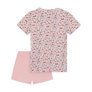 MInymo T-shirt + shorts sæt. Blomster