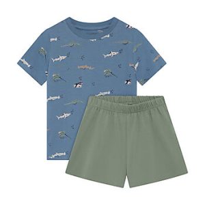 Minymo T-shirt + shorts sæt. Havets dyr