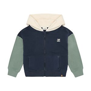 Minymo Drenge Hoodie med lynlås