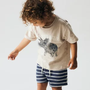 Name It T-Shirt Dinosauer, Sand