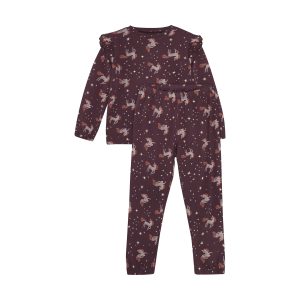 Minymo Pige Pyjamas / Nattøj - enhjørning