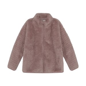 Minymo Pige Teddy Jakke - Glitter