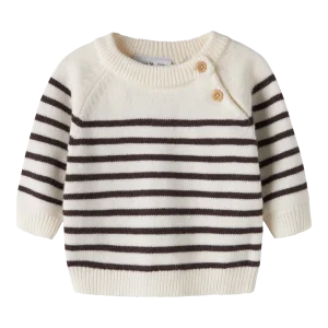 Name It Baby Strik Bluse - Chocolate Plum