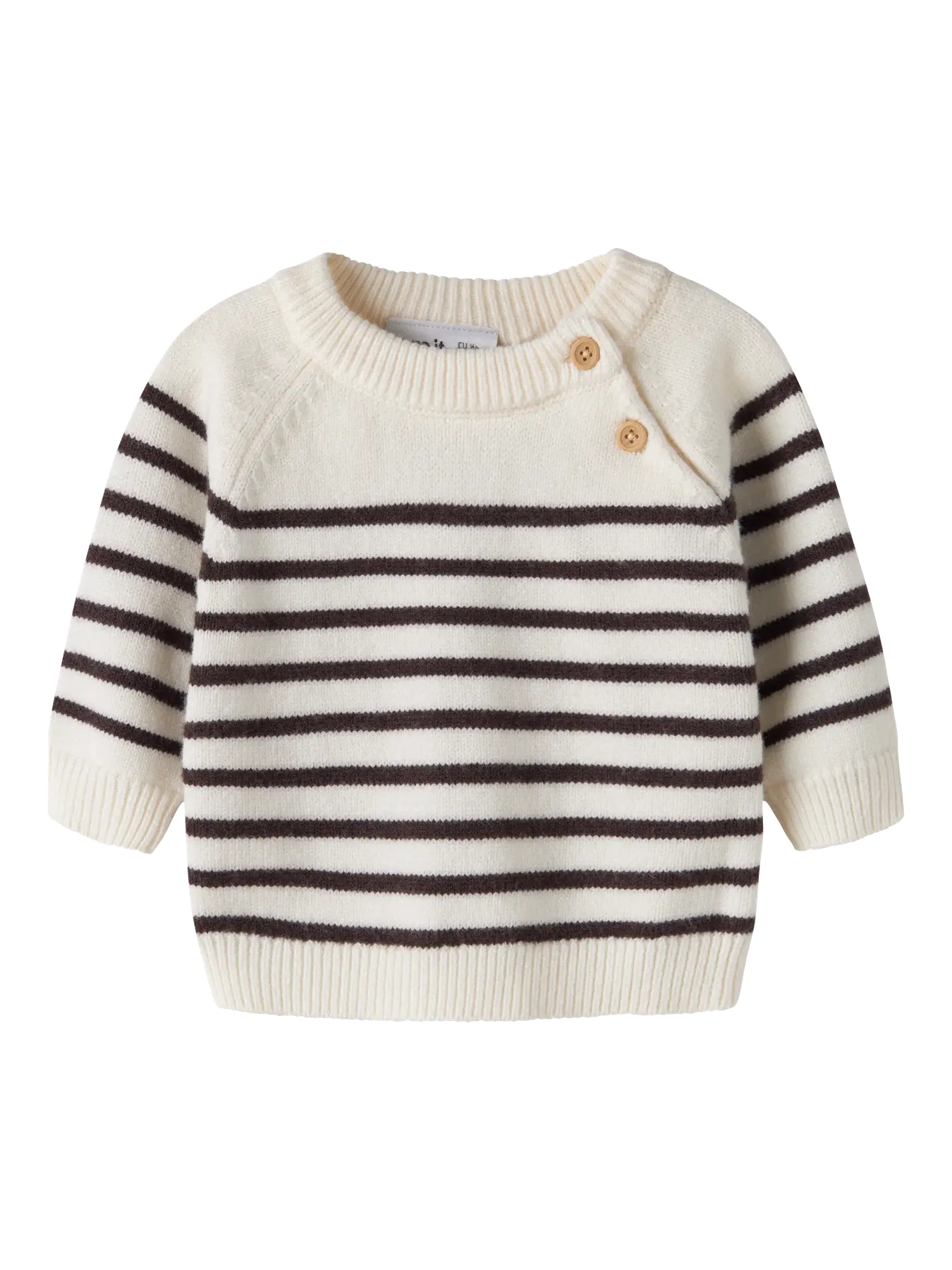 Name It Baby Strik Bluse - Chocolate Plum