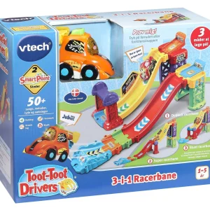 Vtech Toot-Toot 3-i-1 raceerbane